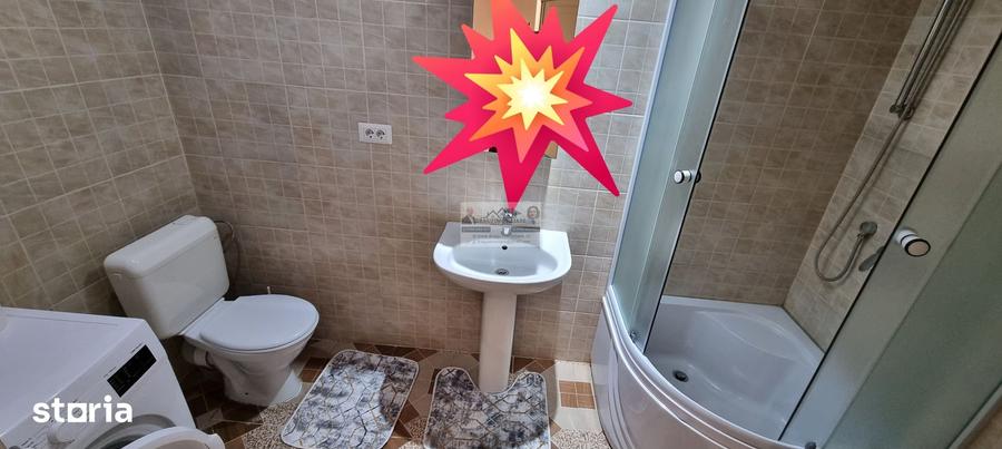 Apartament cu 2 camere semidecomandat, mobilat în Central