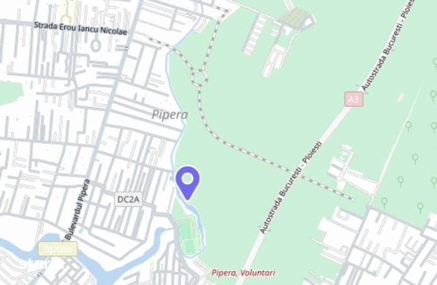 Teren de 1043 mp, în Central