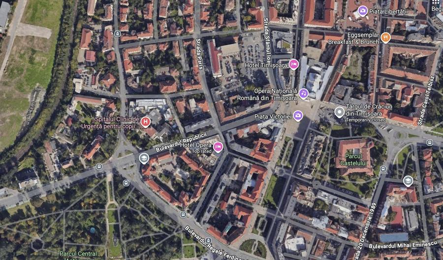 Birou, de 97 mp, în Central