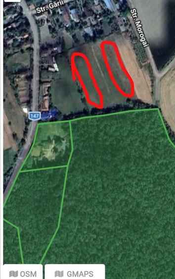 Teren de 2500 mp, în Hătcărău