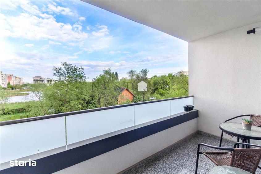 Apartament cu 2 camere decomandat, mobilat în Între Lacuri