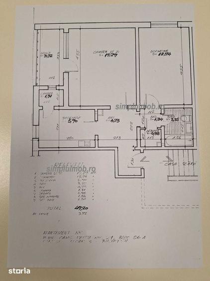 Metrou Dristor Etaj Intermediar 2 Camere - 3