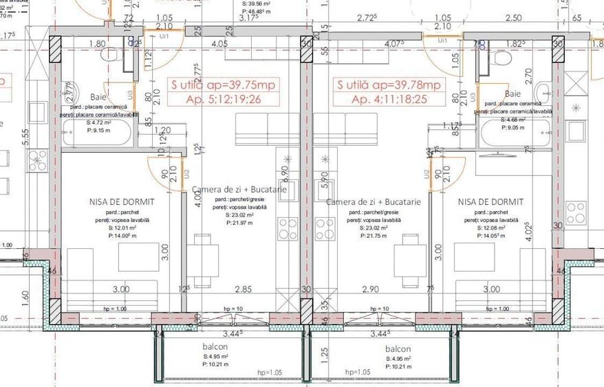 Apartament cu 2 camere în Central