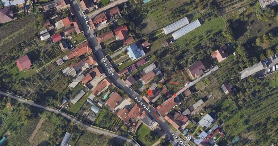 Teren Construcții intravilan de 550 mp, în Episcopia Bihorului
