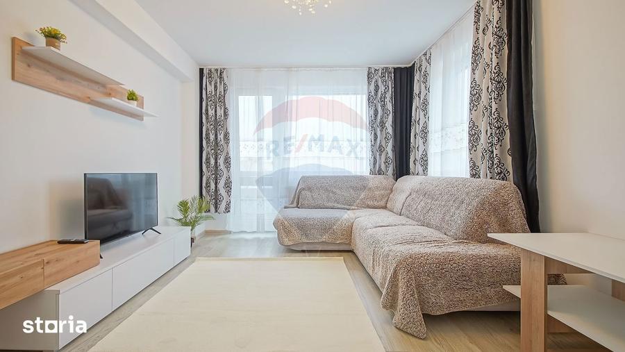 Apartament cu 2 camere decomandat, mobilat în Tractorul