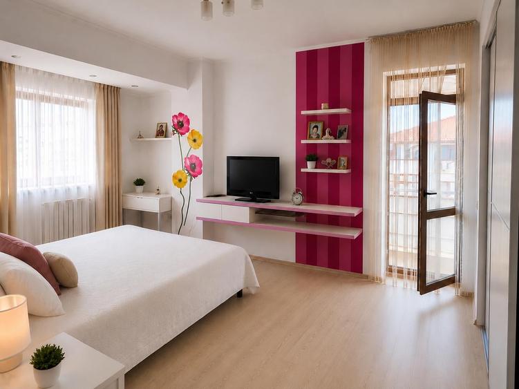 Apartament cu 3 camere decomandat în Câmpului