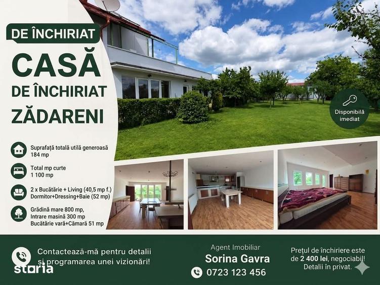 Casa de inchiriat in Zadareni - 10