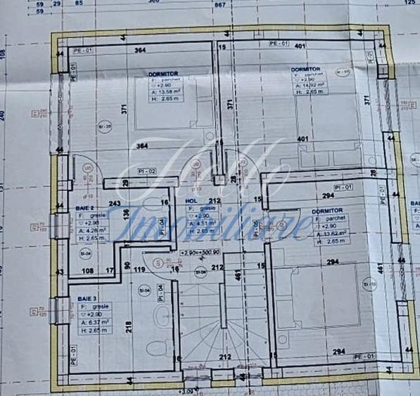 Casă individuală cu 4 camere cu Canalizare în Chinteni