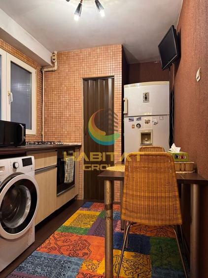 Apartament cu 2 camere decomandat, mobilat în Progresul