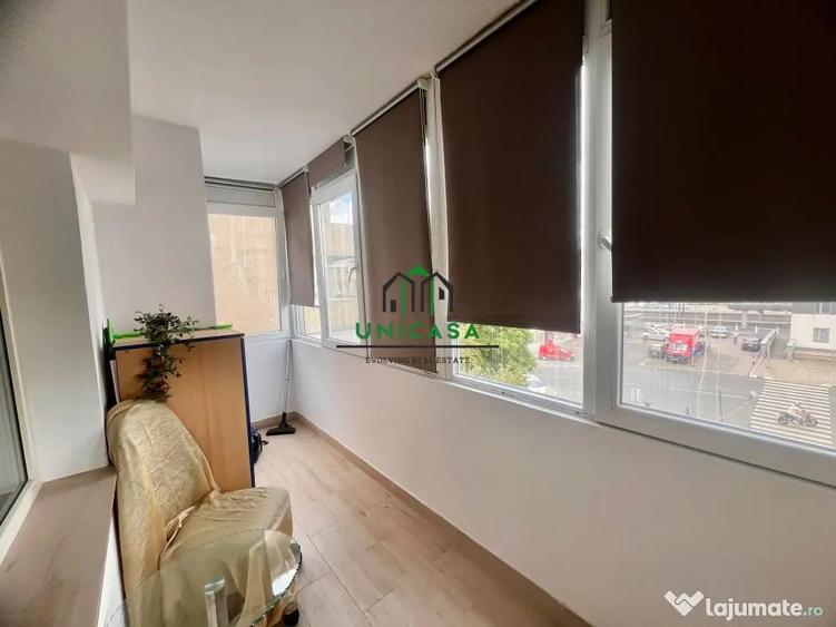 Apartament cu 2 camere decomandat, mobilat în Central