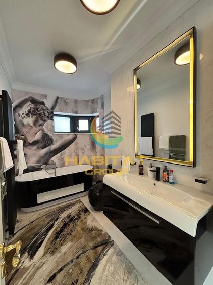 Apartament cu 6 camere decomandat, mobilat în Brâncoveanu