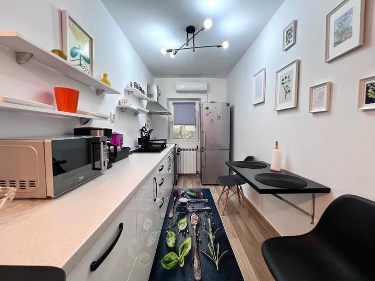 Apartament cu 2 camere decomandat, mobilat în Aviației