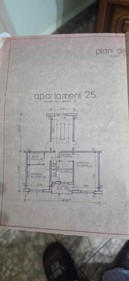 Apartament cu 2 camere decomandat în Exterior Vest