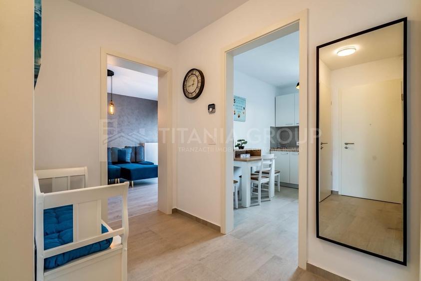 Apartament cu 2 camere decomandat în Tractorul