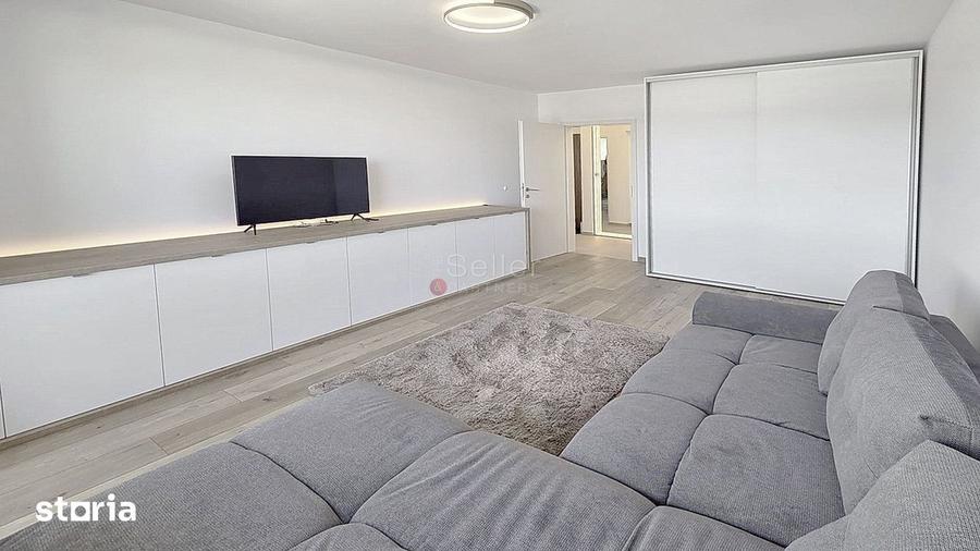 Apartament cu 3 camere, mobilat în Tractorul