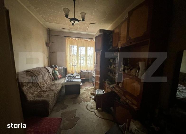 Casă cu 2 camere cu Teren 515 Mp în Titulescu