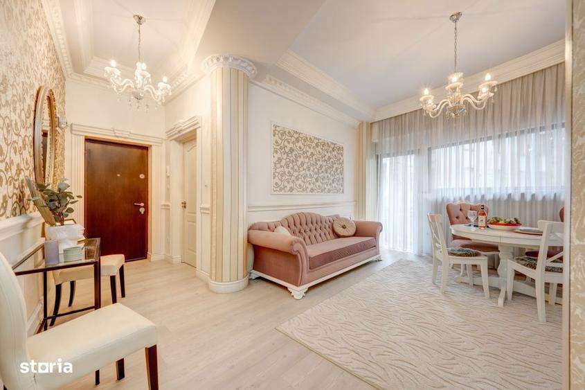 Apartament cu 3 camere semidecomandat, mobilat în Cișmigiu