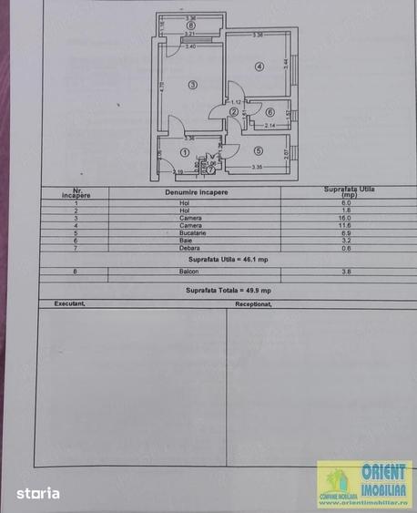 Apartament cu 2 camere decomandat în Inel II