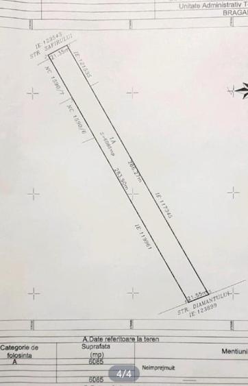 Teren Construcții intravilan de 5995 mp, în Central
