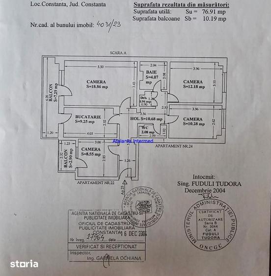 Apartament cu 4 camere decomandat, mobilat în Anda