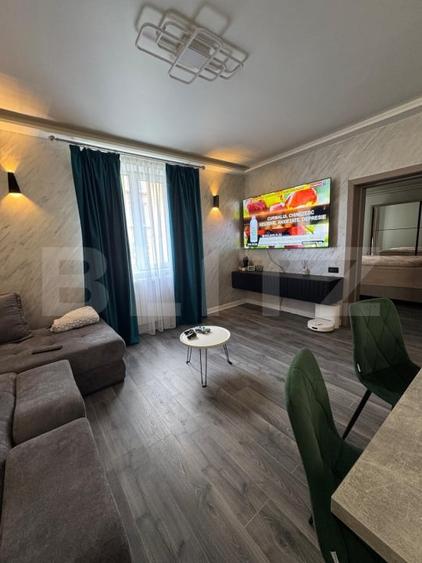 Apartament 2 camere, 49 mp, open space, mobilat si utilat, zona Central - 5