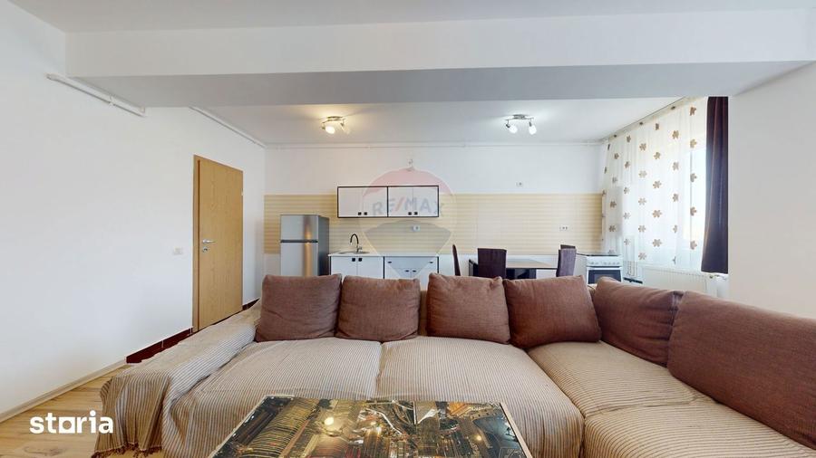 Apartament cu 2 camere semidecomandat în Valea Cetății