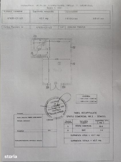 Spațiu comercial, de 44 mp, în Chiajna