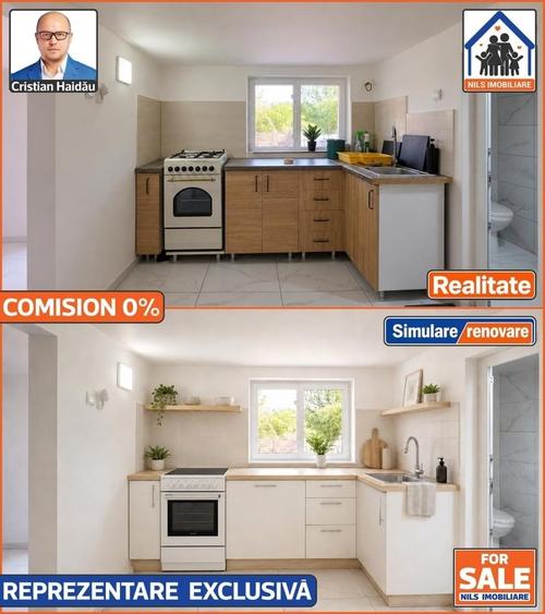Casă cu 4 camere cu Teren 950 Mp în Ștefăneștii de Sus