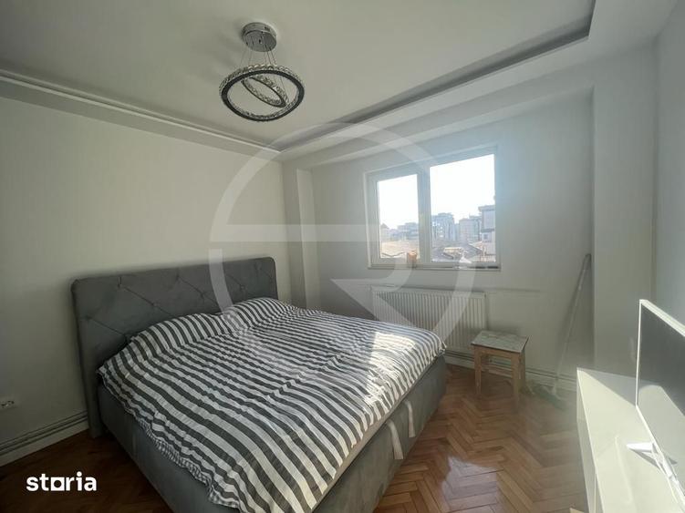 Apartament cu 3 camere decomandat, mobilat în Mărăști