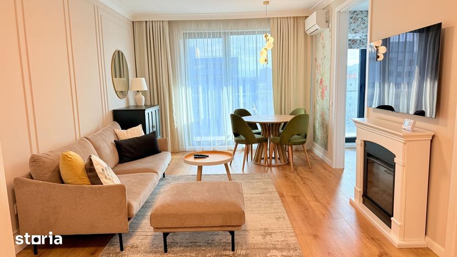 Apartament cu 2 camere în Plopilor