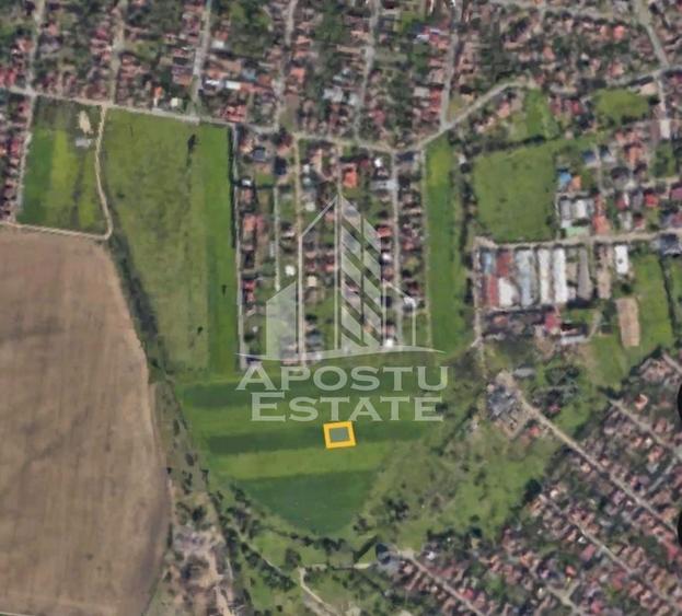 Teren Construcții intravilan de 416 mp, în Bujac