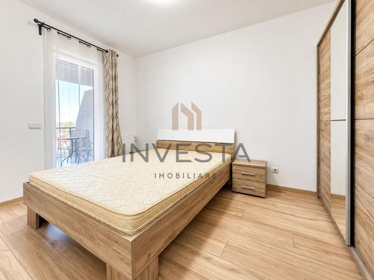 Apartament cu 2 camere semidecomandat, mobilat în Sopor