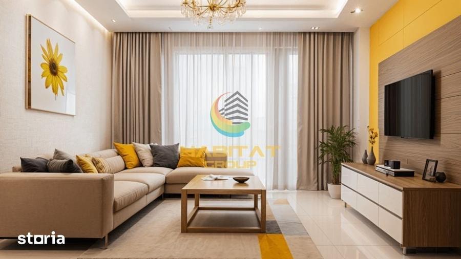Apartament cu 3 camere decomandat în Central