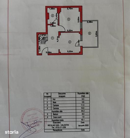 Apartament cu 5 camere în Corbeanca