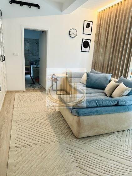 Apartament cu 2 camere semidecomandat, mobilat în Giroc