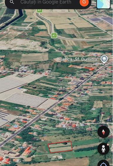 Teren de 2645 mp, în Central