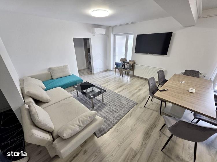 Apartament cu 3 camere semidecomandat în Făcăi