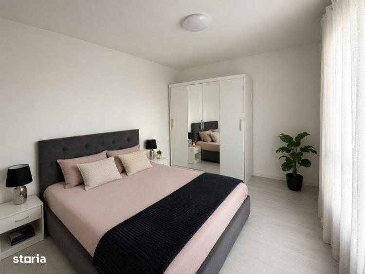 Apartament cu 2 camere semidecomandat în Plopilor