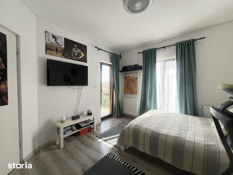 Duplex 4 camere, 105 mp utili, 300 mp, teren, mobilat - Chisoda - 4