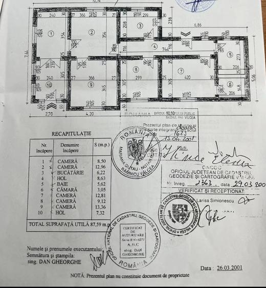 Casă cu Teren 6430 Mp în Căzănești