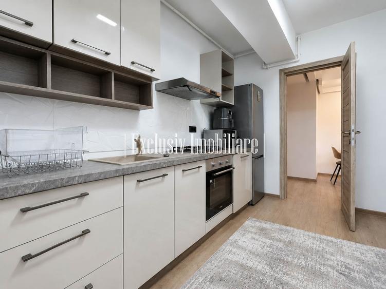 Apartament cu 2 camere semidecomandat, mobilat în Tomis Plus