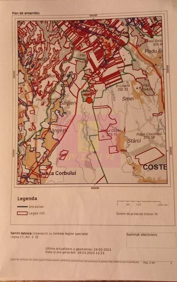 Teren agricol extravilan de 94000 mp, în Albota