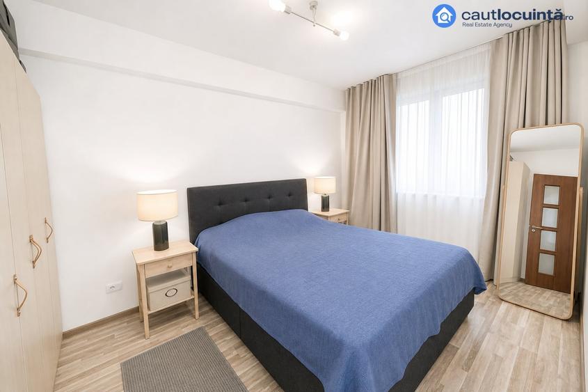 Apartament cu 2 camere decomandat, mobilat în Centrul Civic