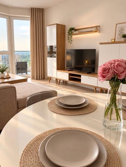 Apartament cu 2 camere semidecomandat în Floreasca
