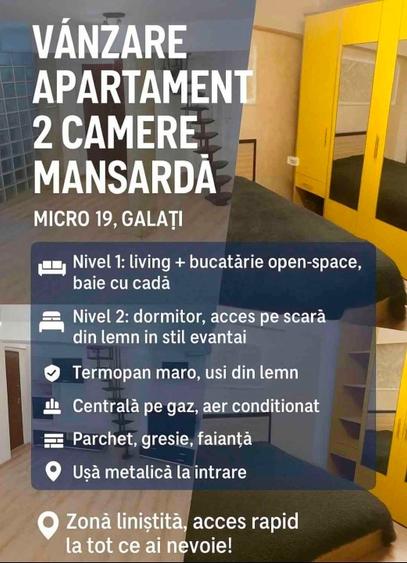 Vând Apartament Mansarda - 2