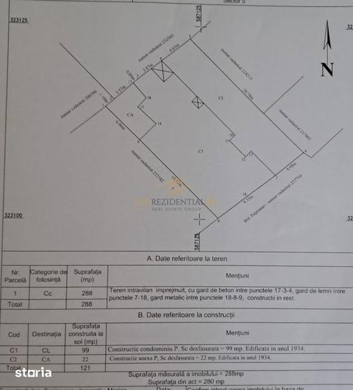 Casă cu 3 camere cu Canalizare în Pieptănari