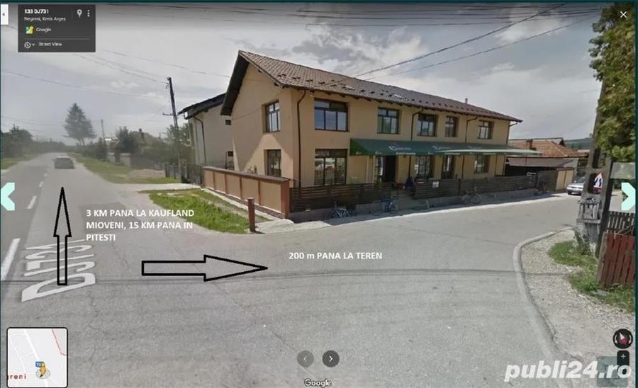 Vand teren INTRAVILAN, 4600 m - Sat Negreni, Comuna Dirmanesti ARGES - 3
