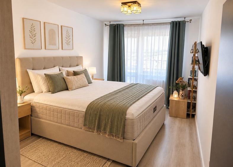 Apartament cu 2 camere decomandat în Sânpetru