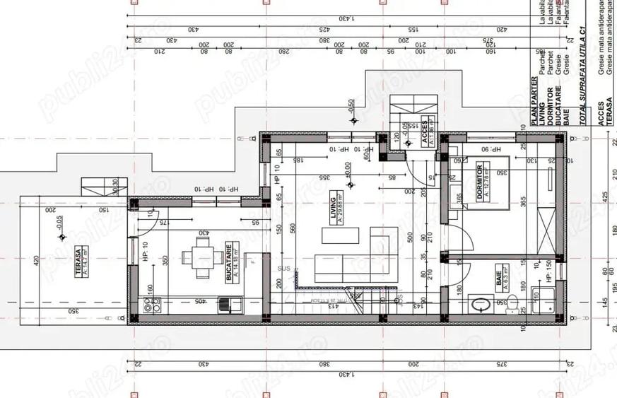 Casa P+1+M 110 mp utili + curte 550 mp BRANESTI - 2