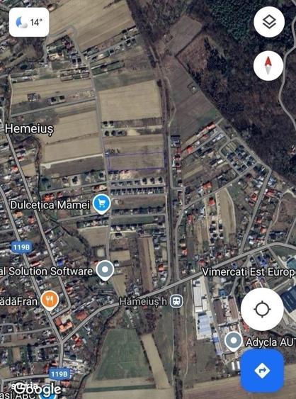 Teren de 9700 mp, în Hemeiuș
